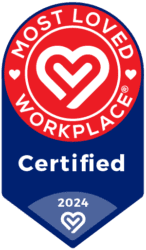 2024 Most Loved Workplace Badge