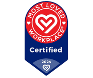 Most Loved Workplace 2024 Badge